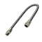 Flextron Gas Line Hose 1/2'' O.D. x 30'' Length 3/8" FIP x MIP Fittings, Stainless Steel Flexible Connector FTGC-SS38-30I - alternate 1